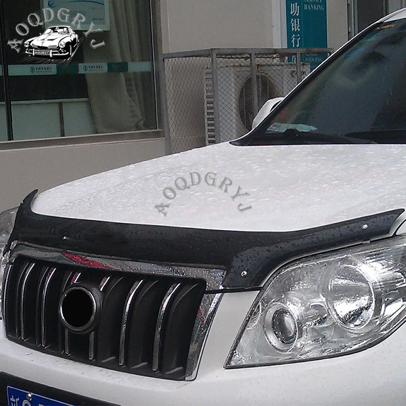 Акриловая накладка на крышку капота дефлектор для Toyota Prado 2003 2019 Стайлинг