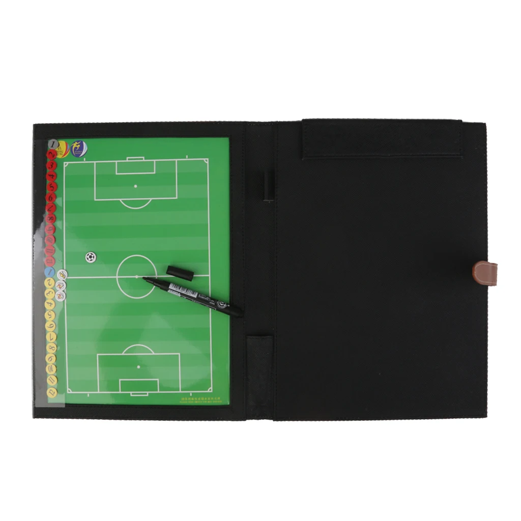 

Synthetic Leather Football Soccer Referee Tactics Kit / Board