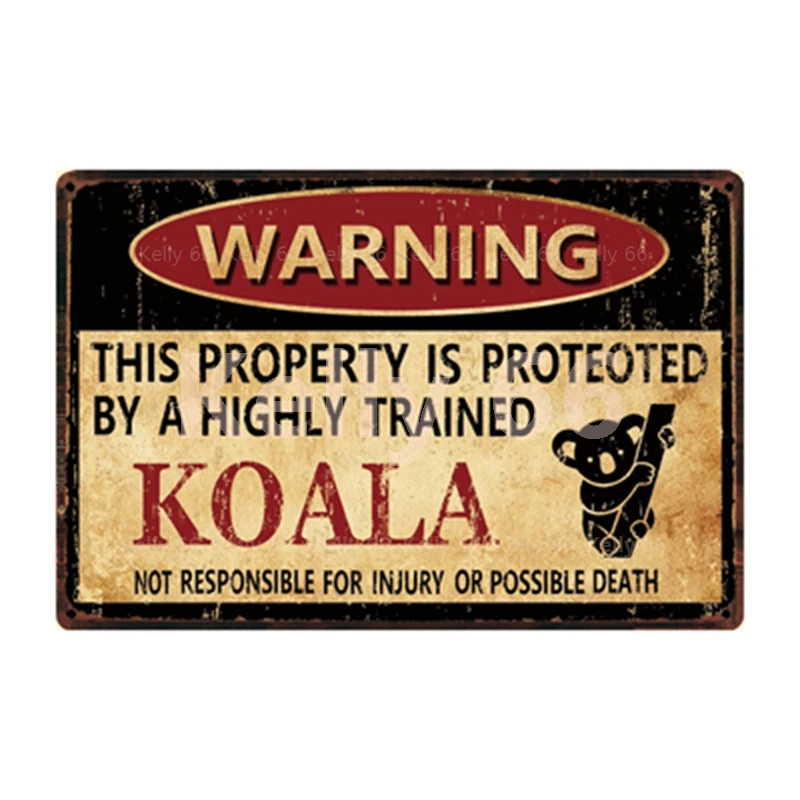 [Kelly66] Предупреждение коала кролик со змеиным рисунком цыплят слон медведь