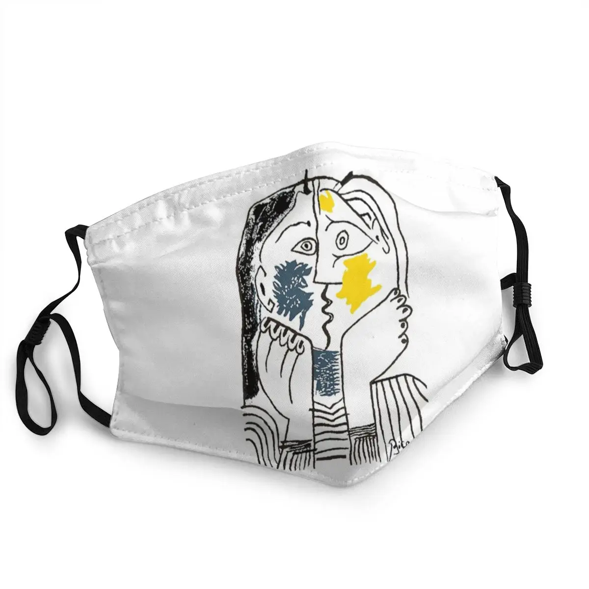 

Маска для лица с защитой от смога и пыли для Пабло Пикассо The Kiss 1979