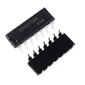 5 шт./лот CD4075 CD4075BE DIP14 инкапсулирует ворота и Инверторные Интегральные схемы -