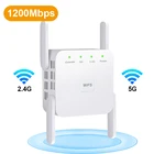 Беспроводной Wi-Fi ретранслятор Wi-Fi усилитель 2,4G5Ghz усилитель WiFi 3001200 M сигнал WiFi расширитель диапазона 802.11ac точка доступа