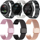 Браслет Milanese из нержавеющей стали для Garmin шнур 2 2s SQ Vivoactive 4 4s Move 3 3s Forerunner 745 158 55