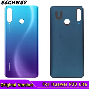 Задняя крышка для Huawei P30 Pro задняя крышка батарейного отсека стеклянная задняя крышка для телефона задняя крышка корпуса для Huawei P30 Lite Крышка батарейного отсека