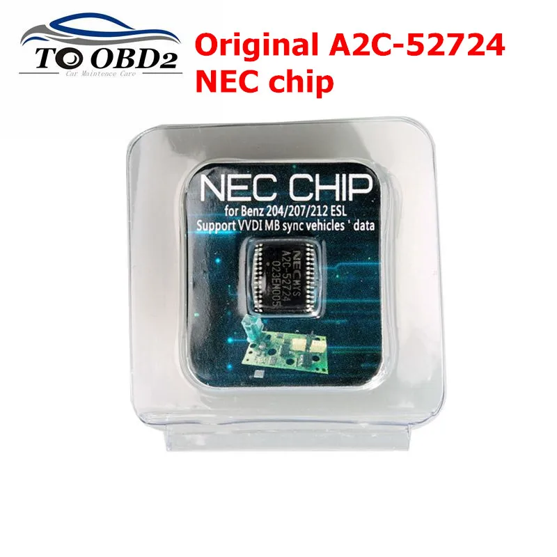 Оригинальный ESL ELV A2C-45770 A2C-52724 NEC Чип для Mercedes Benz W204 W207 W211 Поддержка VVDI MB BGA