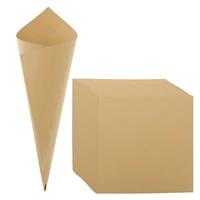 50pcs wedding confetti petal paper cone flower cones confetti cones favor gifts