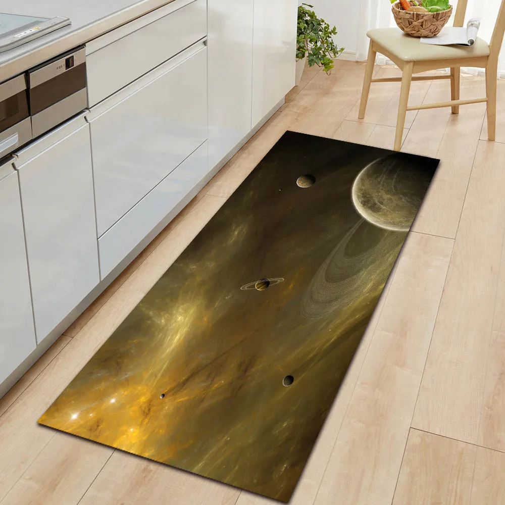 Новое поступление входной коврик Вселенная звездное небо модный современный