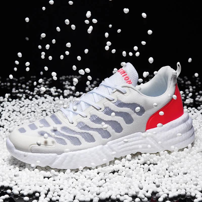 

Кроссовки мужские прогулочные, дышащие сетчатые, удобная повседневная обувь, большие размеры 39-45, лето 2020