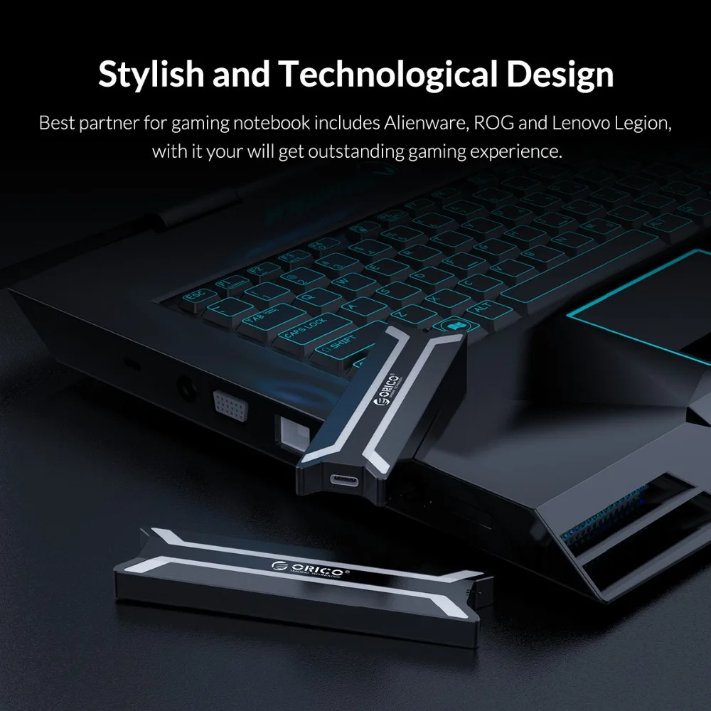 ORICO алюминиевый M.2 Накопитель SSD с протоколом NVME чехол USB C USB 3,1 10 Гбит/с Жесткий диск чехол поддержка UASP M.2 USB NVME корпус жесткий диск коробка