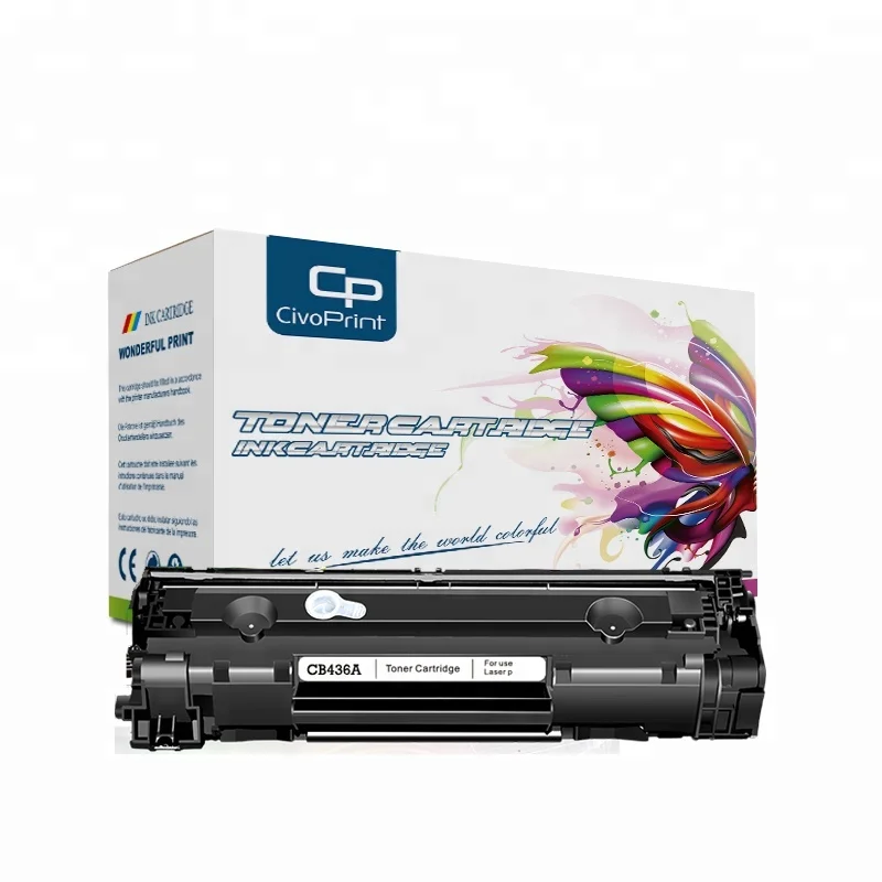 Тонерный картридж Civoprint CB436A 36A CB 436A CB436 436 A для принтера HP LaserJet P1002 P1003 P1004 P1005 P1006