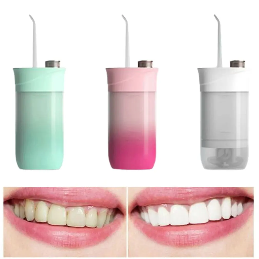 

Oral Irrigator Portable Size Water Dental Flosser Teeth Whitening Peroxide Dental Bleaching System Oral Tooth Cleaner