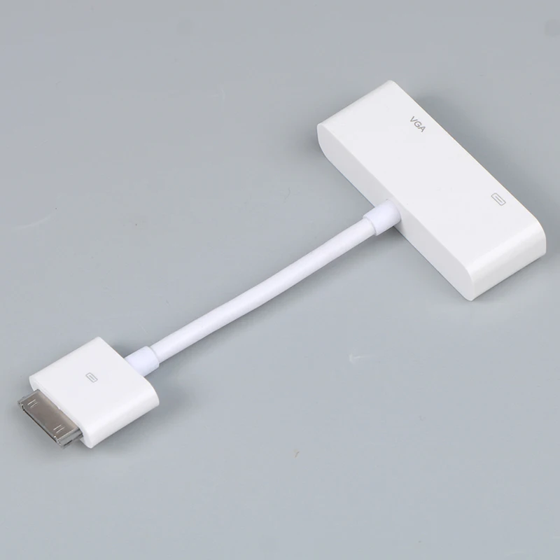 30-контактный цифровой AV-адаптер с портом для зарядки VGA подходит IPhone 4 4S IPod IPad 2 3 |