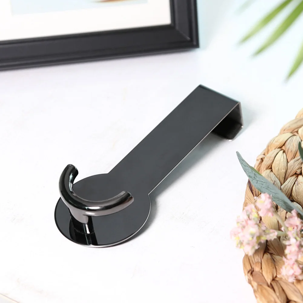 

Durable Back Door Hooks Closets Clothes Hanger Hotel Punch Free Cabinet Hat Study Kitchen Home Coat Bedroom Stainless Steel