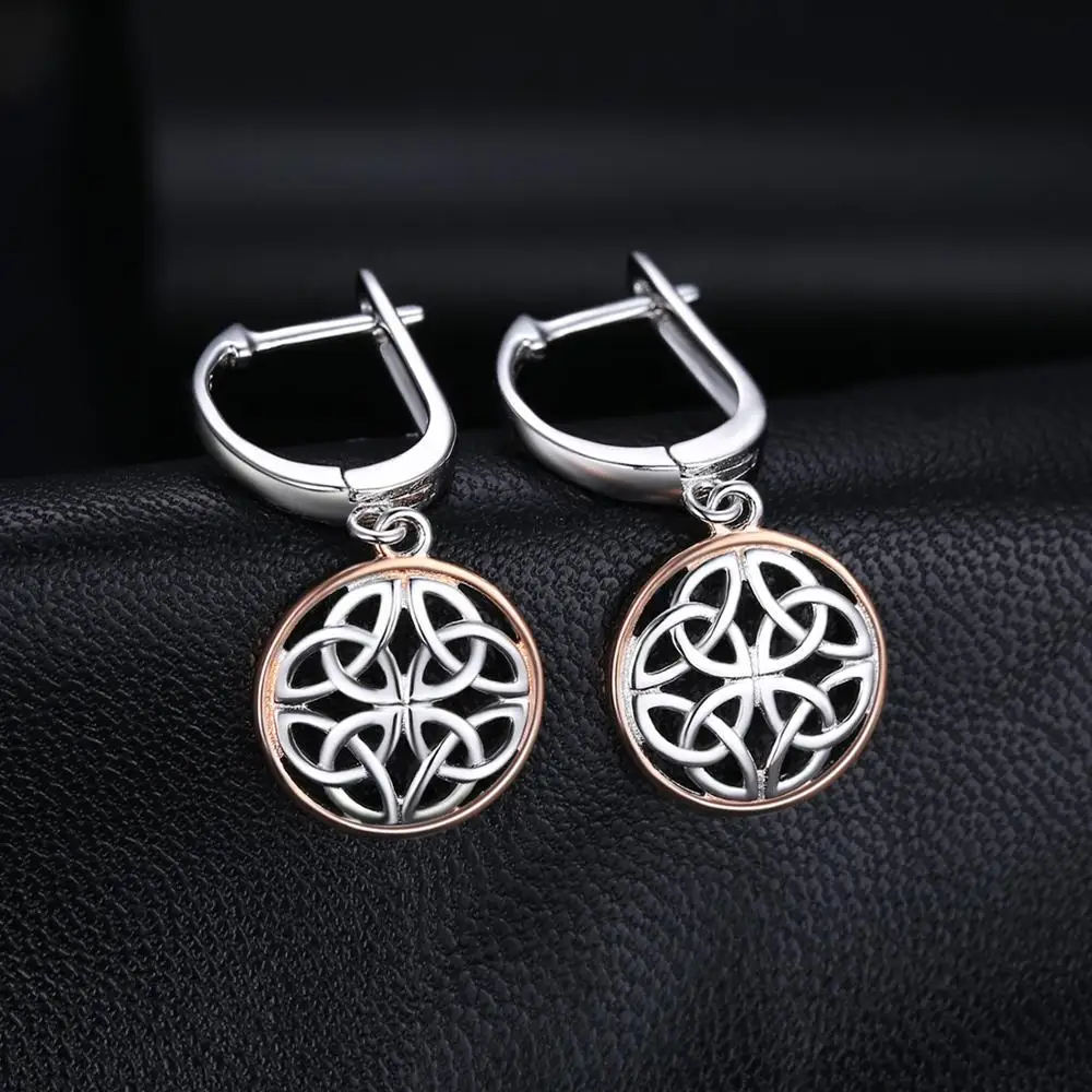 JewelryPalace полые Селтикс узлы серьги 925 пробы серебро модный подарок для ювелирных изделий для лучших друзей лидер продаж; Новинка поступления