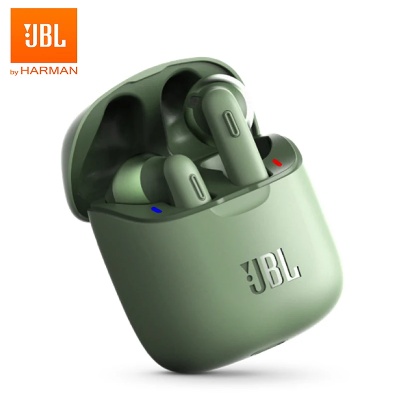 

JBL T220TWS True Wireless Bluetooth Earphones TUNE 220 TWS Stereo Earbuds Bass Sound Headphones Headset with Mic Charging Case