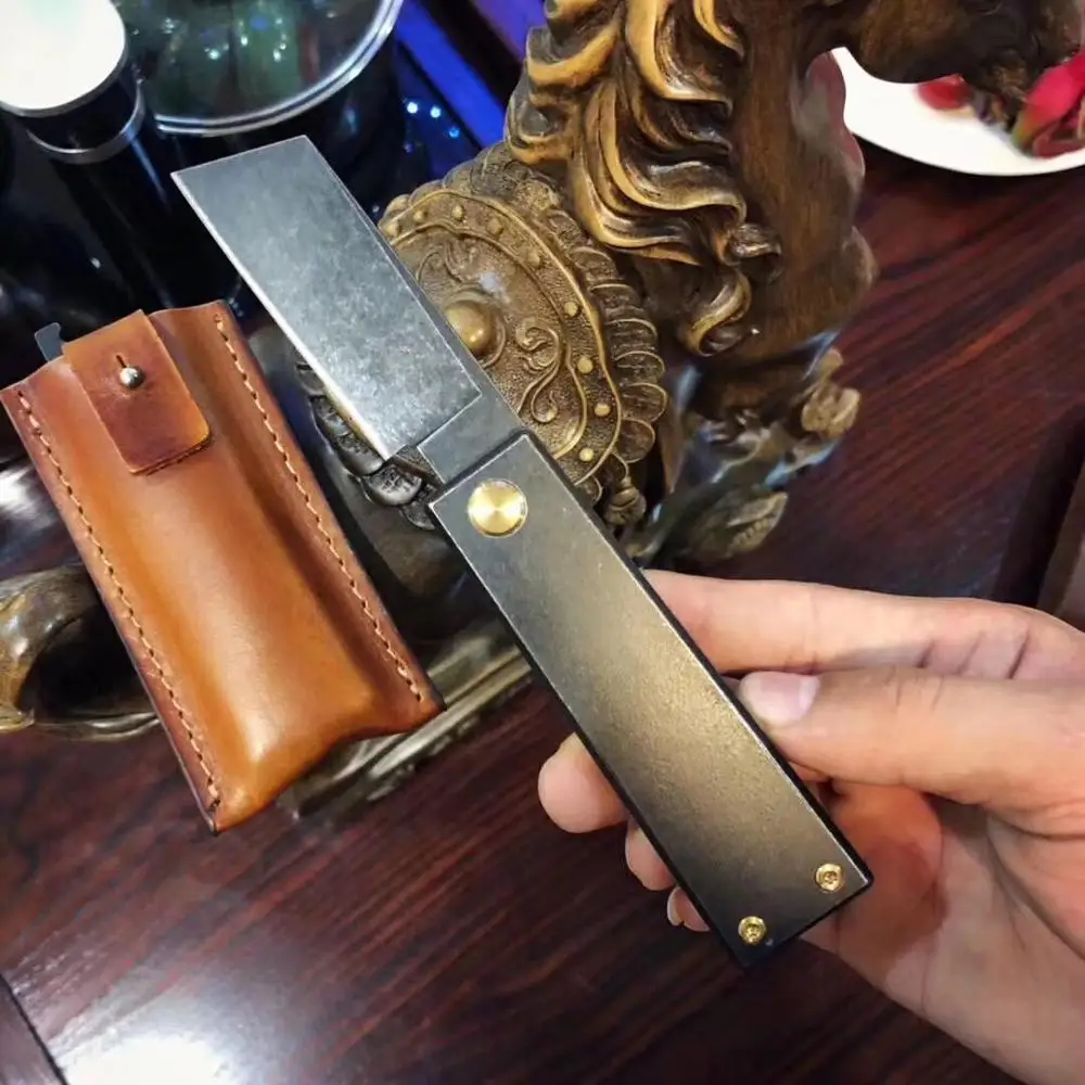 Складной нож D2 лезвие стальной ручкой тактические ножи для кемпинга выживания