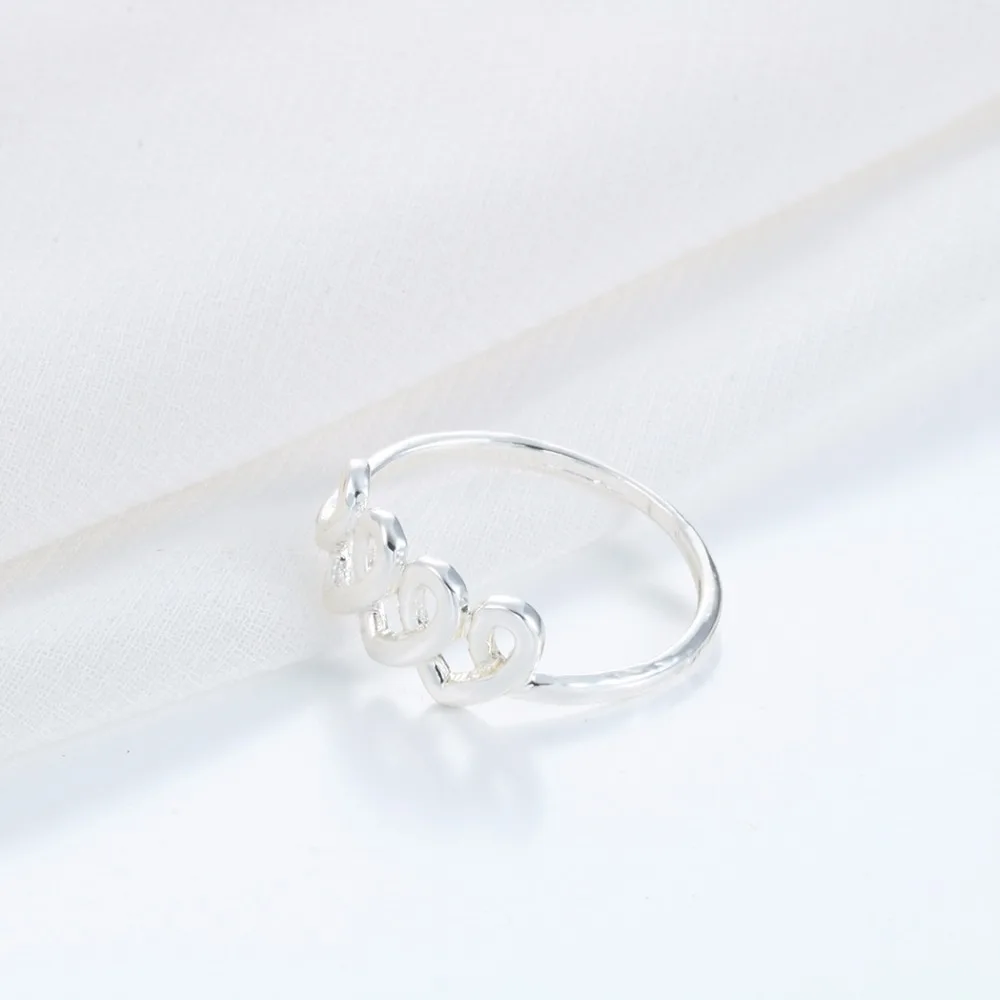 Женское кольцо для свадьбы QIMING Золотое модное друга минимальное ювелирное