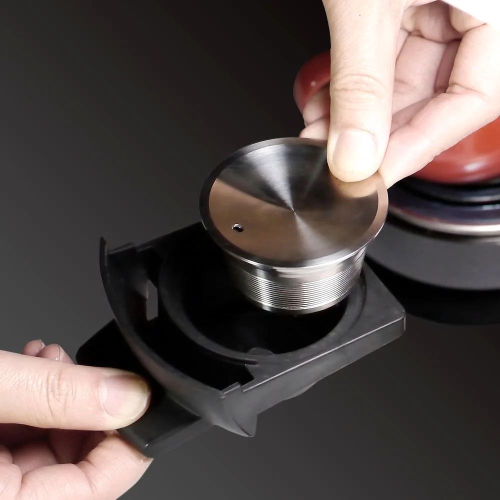 Многоразовые кофейные капсулы из нержавеющей стали с фильтром-трамбовщиками