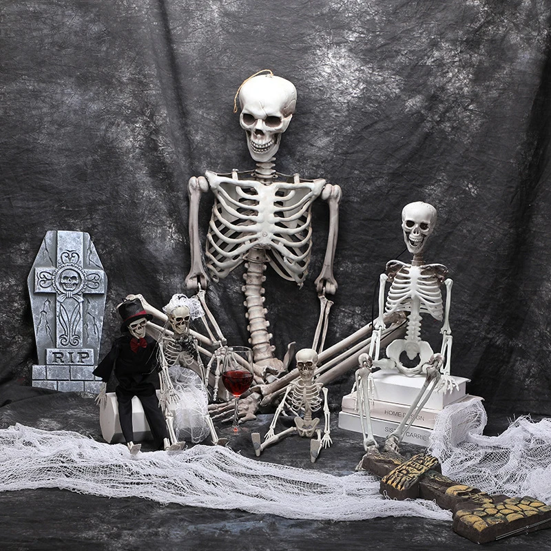 

Активная Модель skeleto анатомический скелет, обучение, скелет, Хэллоуин, украшение для дома с привидениями