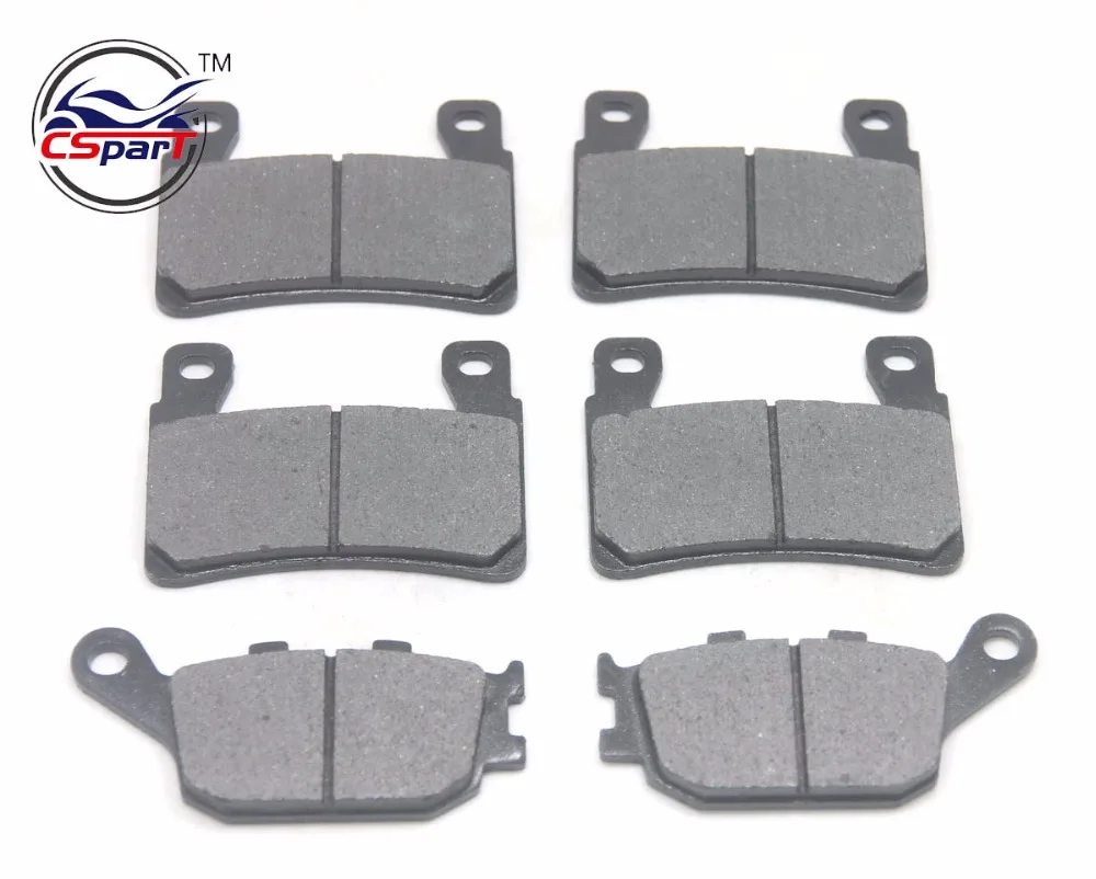 3 пары тормозных колодок для Yamaha YZ125 YZ250 TTR250 DT200 YFM700 Kawasaki KDX200 KDX250 KLX250 Suzuki RM125 DR250 DR350 |