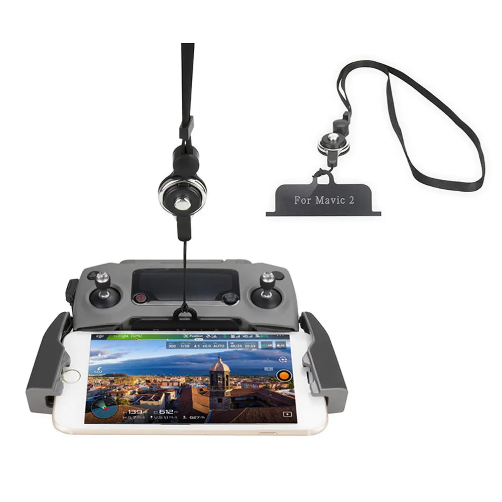 Мавик 2 Пульт дистанционного управления застежка крючок ремешок держатель