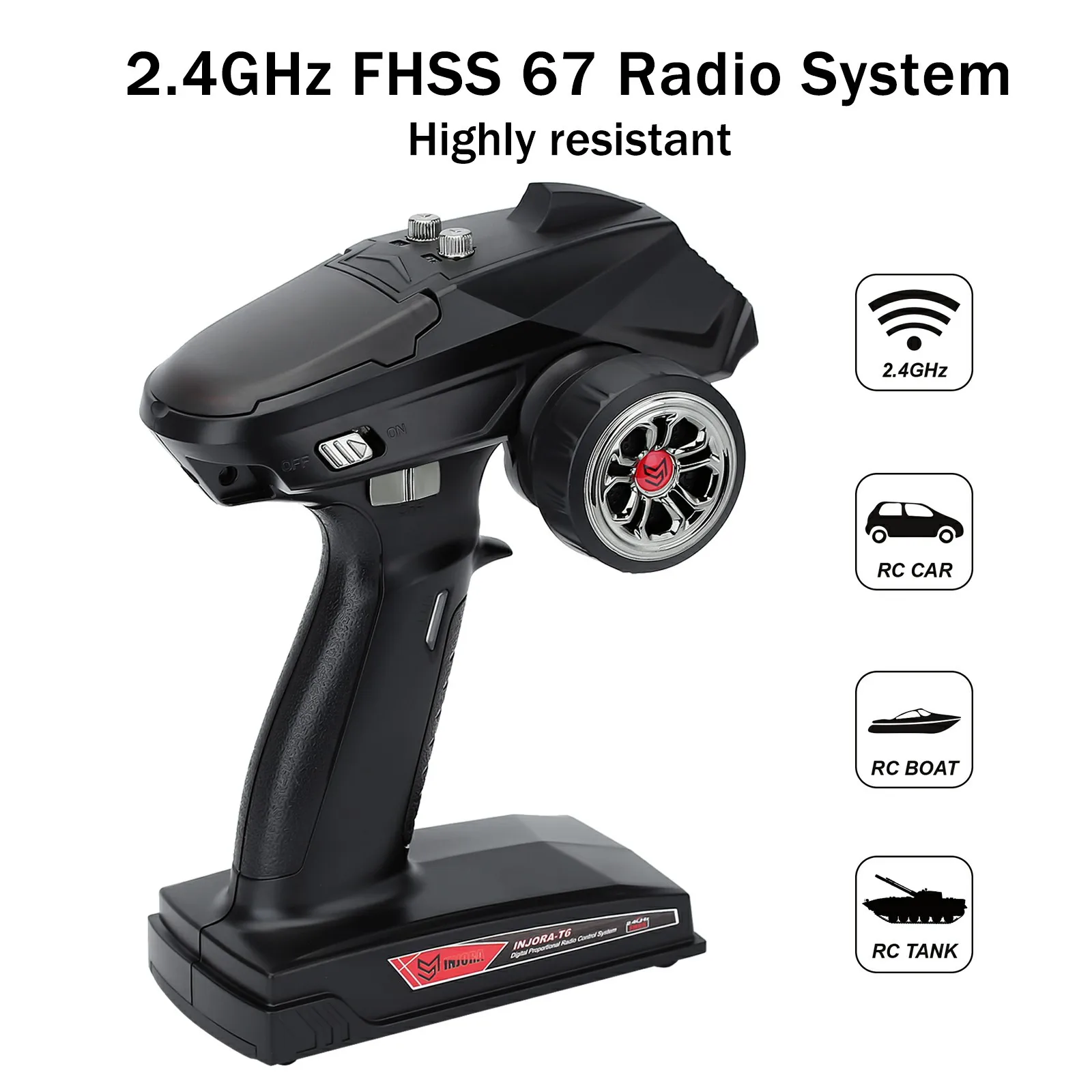 injora 6ch 24 ghz дистанционное управлен
