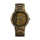 Мужские деревянные часы BOBO BIRD, простые мужские модные наручные часы ручной работы, часы в подарочной коробке, индивидуальный дизайн, Прямая поставка