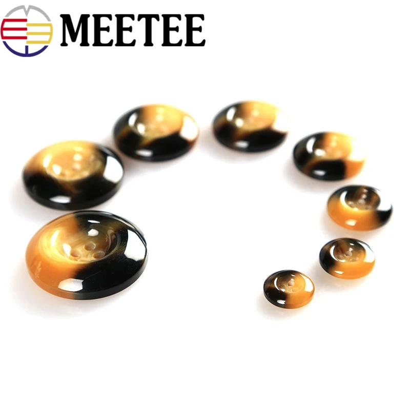 Пластиковые пуговицы Meetee с 4 отверстиями 30 шт.|resin buttons|coat buttonsbuttons buttons |