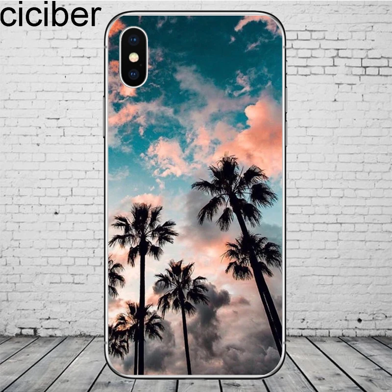 Чехол ciciber Beach Aloha для iPhone 11 Pro Max чехол телефона X XR XS 7 8 6 6S Plus 5 мягкий силиконовый из