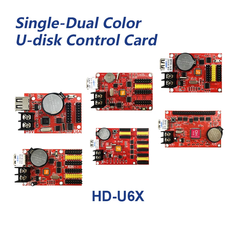 Huidu HD U62 u диск одноцветный светодиодный модуль для работы с картами модуль|led display