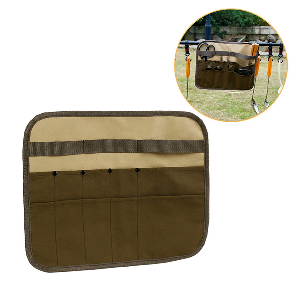 

Storage Bag For Outdoor Camping Equipment Carrying Tablewares Storage Bag Picnic Fork Spoon Tool Clean Storage