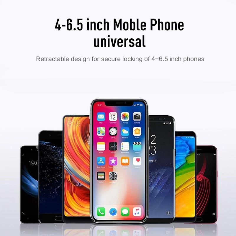 

Gravity Car Holder For Phone In Car Air Vent Clip Mount Adapter Mobile Phone Cell Stand Support For IPhone 11 XS X XR 4-6.5inch