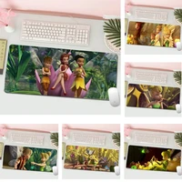 disney tinker bell and the lost treasure desktop pad game mousepad l large keyboard pc desk mat computer tablet gaming mouse pad