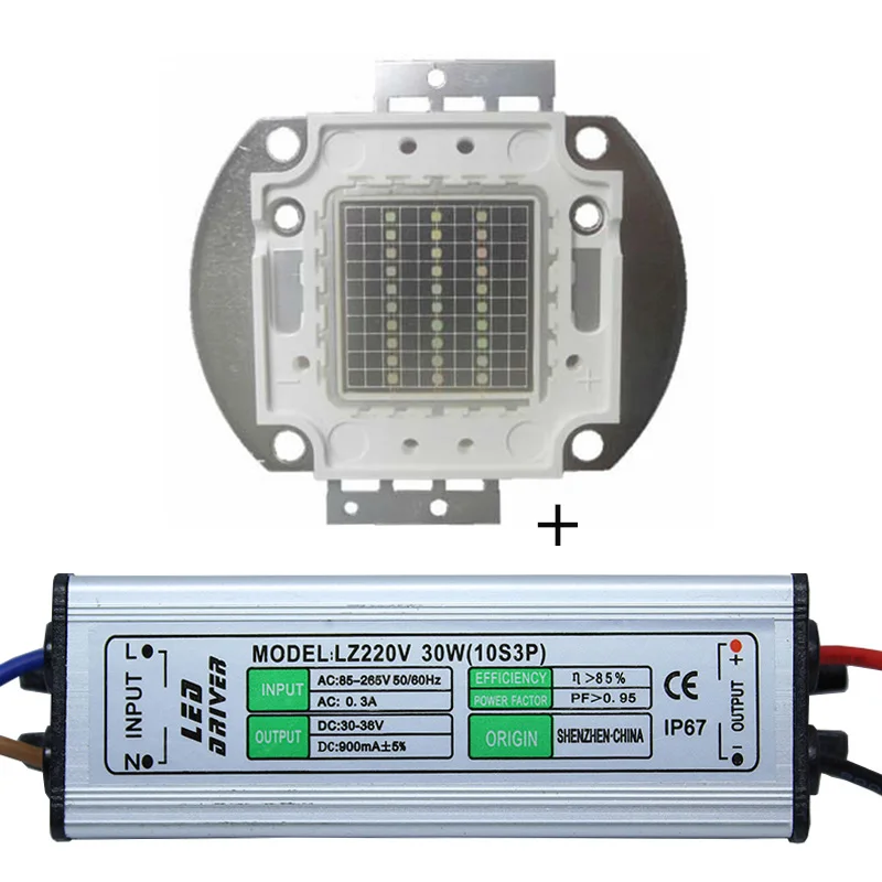 Водонепроницаемый светодиодный драйвер постоянного тока высокой мощности IP67 30