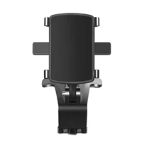 car mobile phone holder retractable convenient bracket stand charger support telephone voiture auto 360 degree rotation black ne