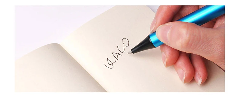 Xiaomi KACO, серия трубок, цветная гелевая ручка с чернилами, металлическая ручка, 0,5 мм, выдвижная, черная, гладкая, для письма, канцелярские принадлежности, для школы, офиса