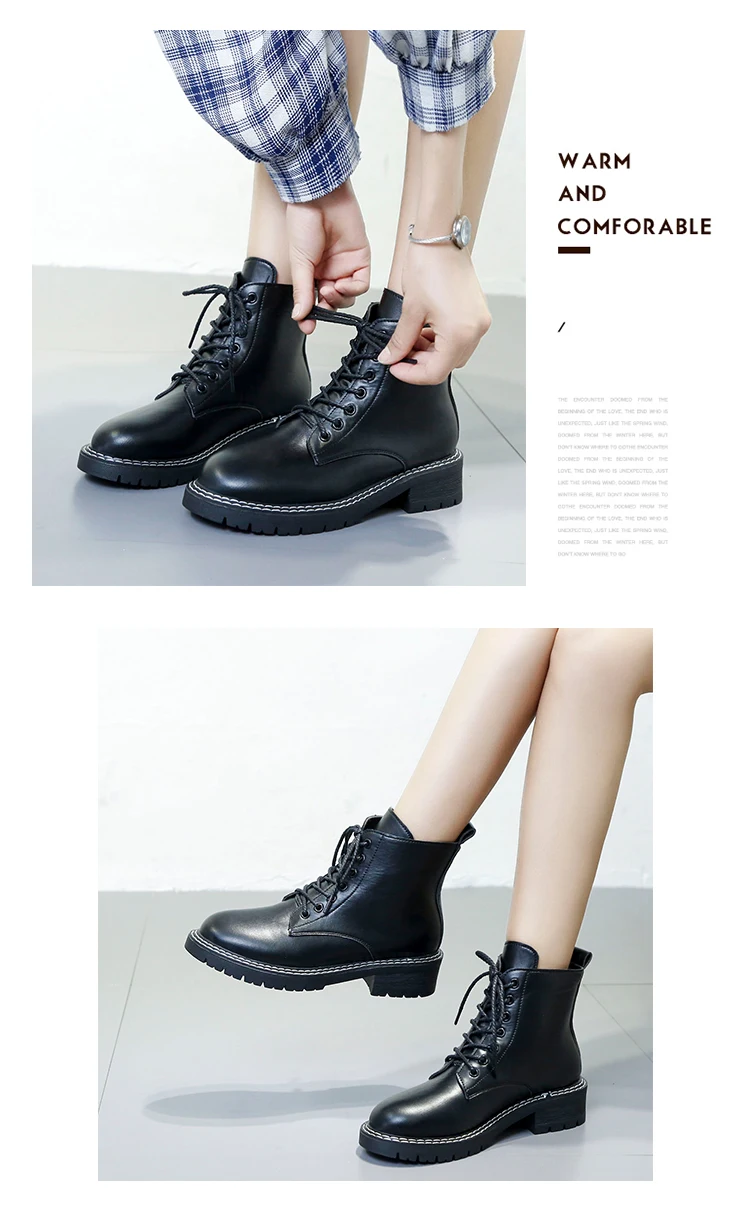 Bootee/ г.; женские ботинки до середины икры с круглым носком; женская обувь; ботинки на низком каблуке со шнуровкой; роскошные дизайнерские зимние сапоги на резиновой подошве