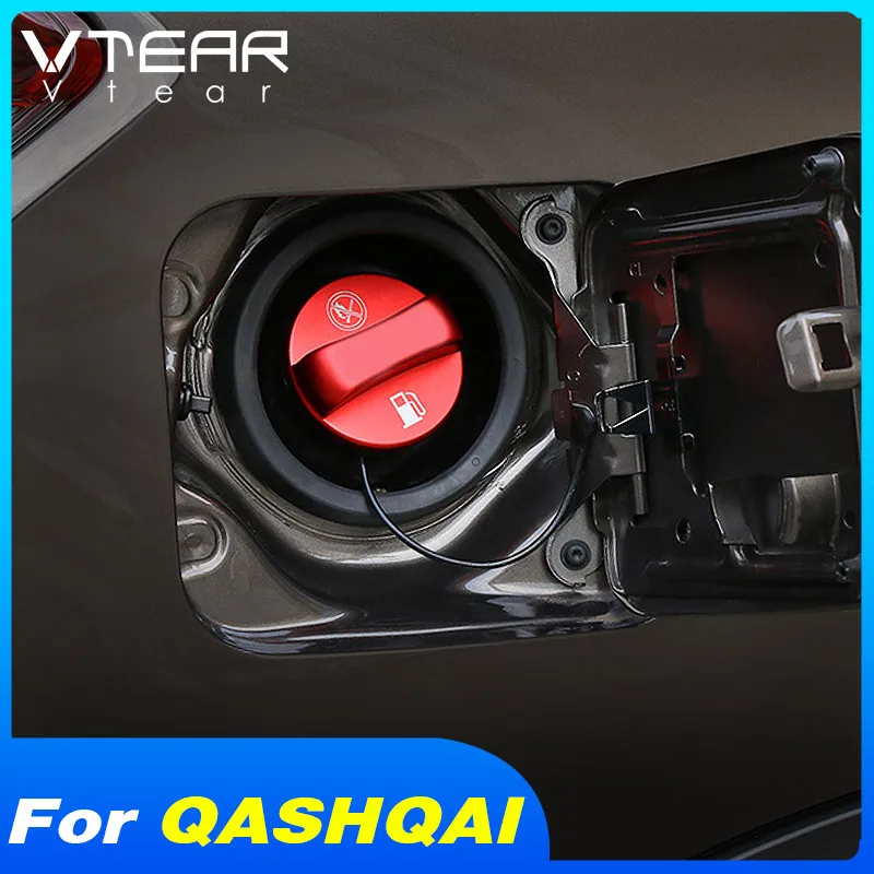 Vtear для ниссан кашкай j11 Nissan Qashqai j11 Dualis 2 j10 крышка топливного бака Крышка Масляного газа металлическая отделка салона молдинги аксессуары часть