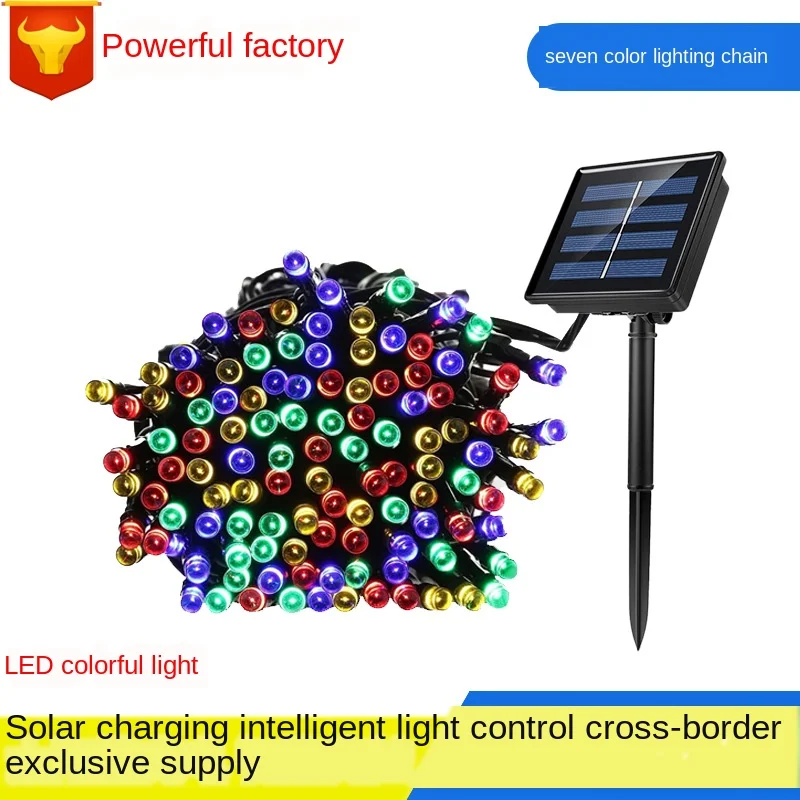 100LED 10 м Звездное украшение гирлянда огни Феи Рождественская наружная