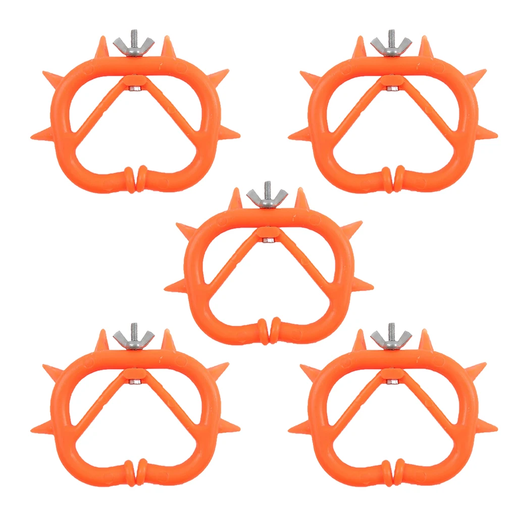 5 шт. прочный пластиковый держатель для икр | Дом и сад