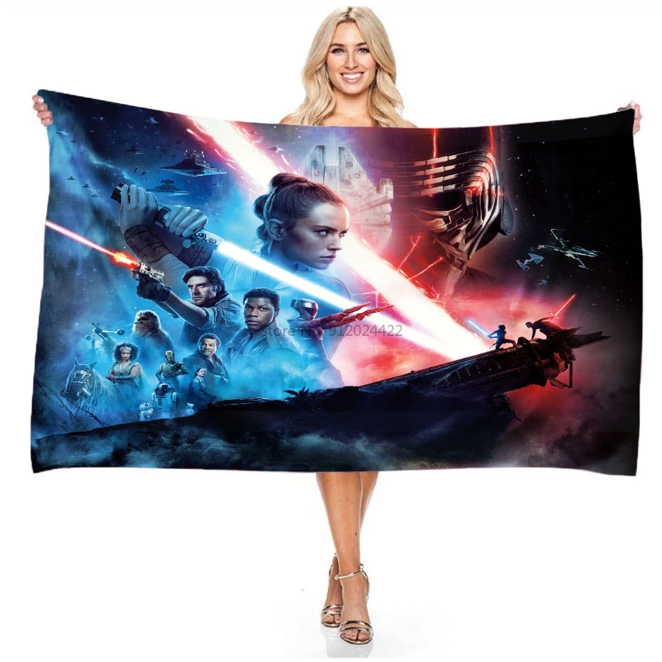 Полотенца из фильма &quotЗвездные войны&quot Люк Скайуокер Хан Соло Лиа органайзер