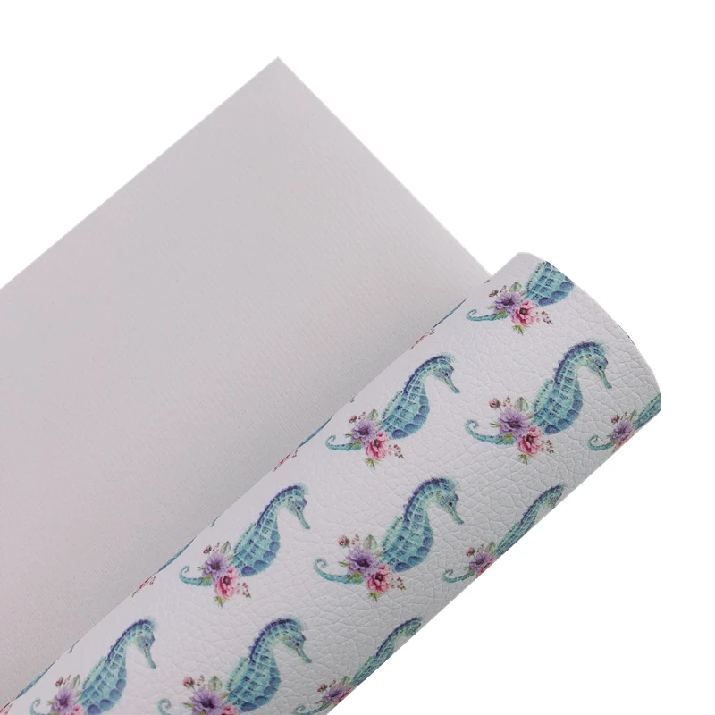 Новинка Радуга А4 подводный мир морской лошадь с розовым цветком искусственная