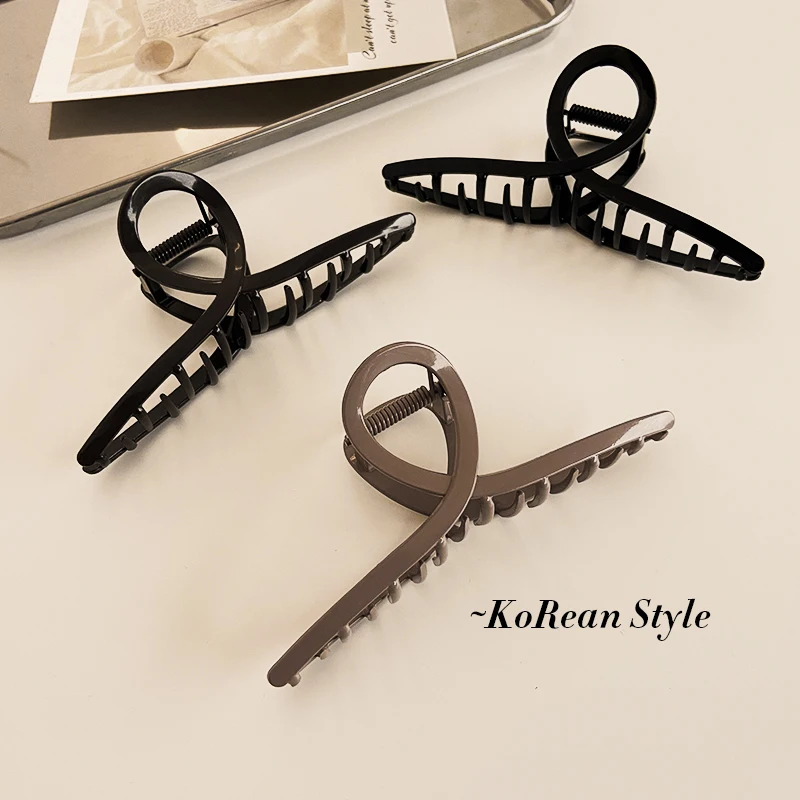 Заколка для волос с изысканным захватом головной убор заколка Южная Корея