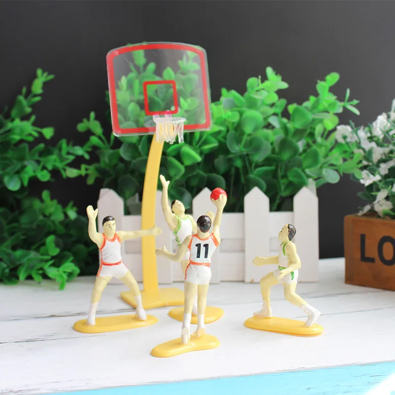1 набор украшение для торта в виде баскетбольной команды|cake decorating|cake toolsdoll cake
