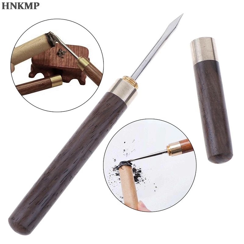 1 шт деревянной ручкой мокса прижигание ролл шило терапия Акупунктура палочки