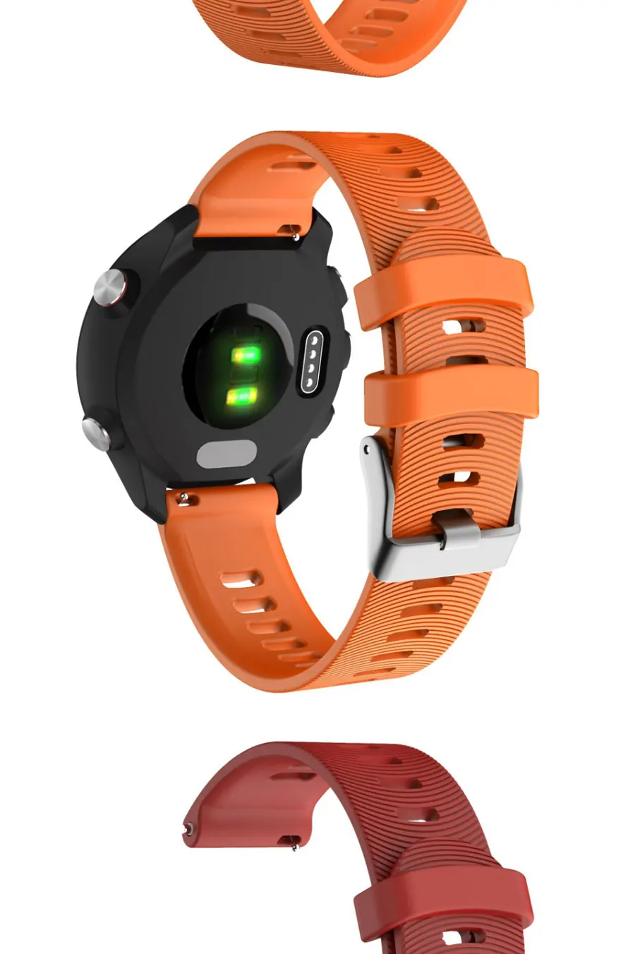 20 мм силиконовый ремешок для смарт-часов Garmin Vivoactive 3/Forerunner 645/245/245 М Браслет для Galaxy часы активное 2/42 мм