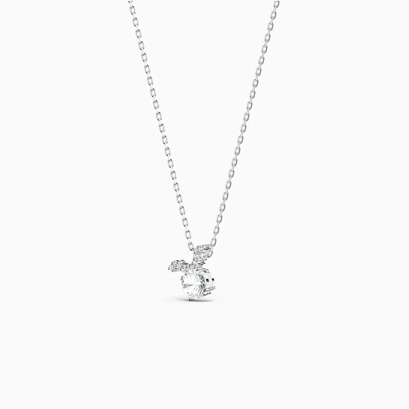 

Fashion SWA New ZODIAC II Pendant Necklace Charming Bull Head Decoration Platinum Taurus Necklace Feminine Romantic Gift