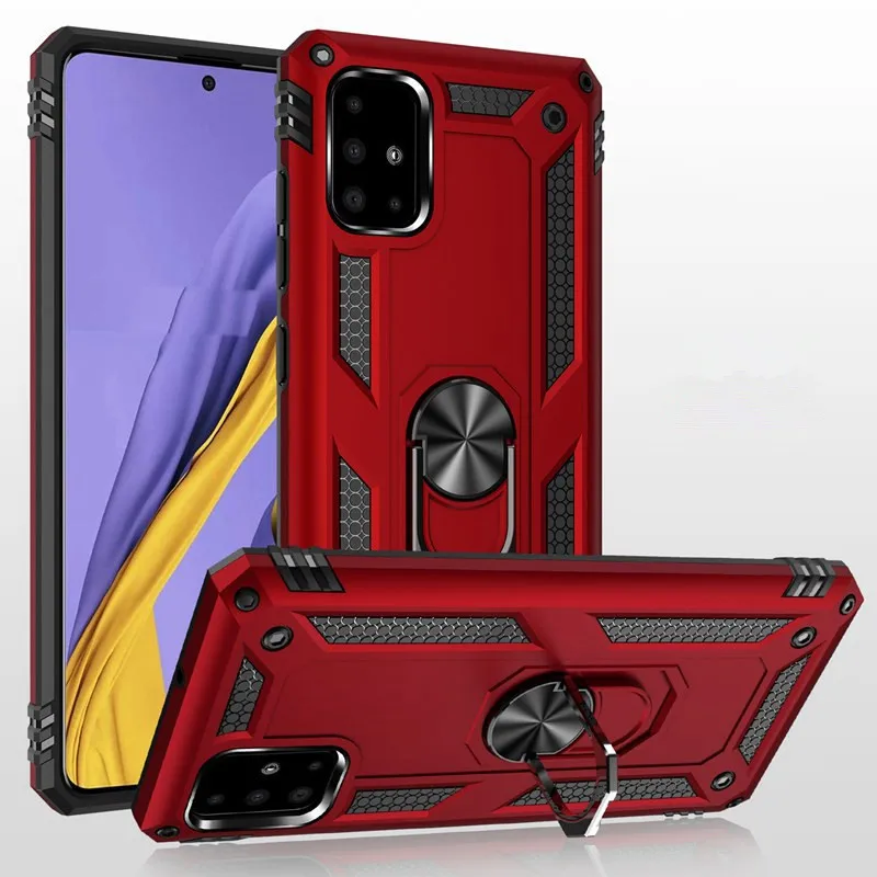 Роскошный бронированный противоударный чехол для телефона Samsung Galaxy A51 A71 A81 A91 A41 M40S