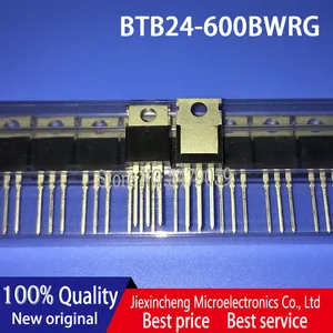 New original BTB24-600BW BTB24-600BWRG BTB24 TO220 25A 600V TRIAC ALTERNISTOR