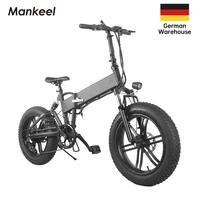 mankeel electric bike 36v 500w 20inch fat tire adult mountain ebike mtb powerful electric bicycle bicicletta elettrica eu stock
